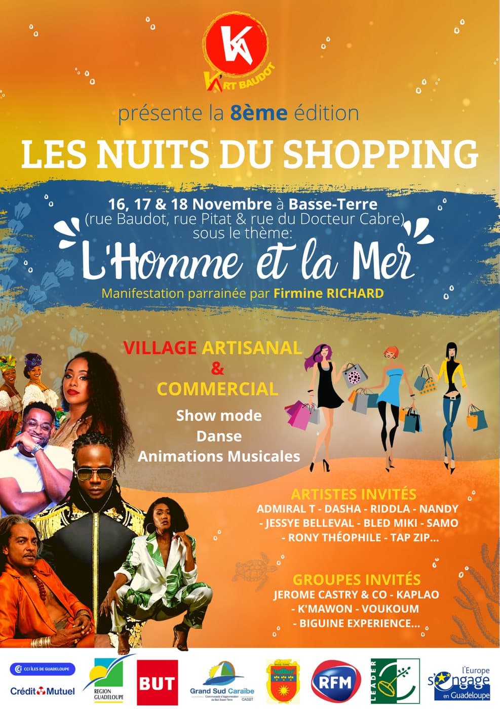 Kart Baudot — Affiche — Les Nuits du Shopping