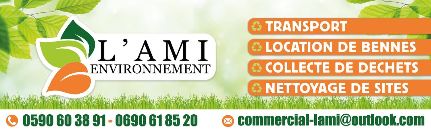 L’AMI Environnement — Banderole 1,25 × 4 m